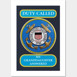 DutyCalledCoastGuard granddaughter Posters and Art